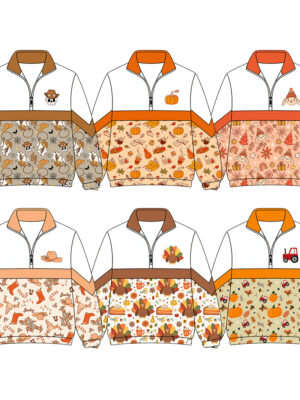 Toddler Half Zip Sweatshirt